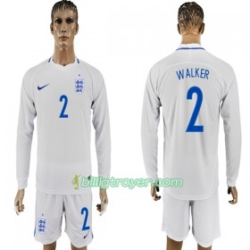 Billige Fotballdrakter England Walker 2 VM 2018 Hjemmedraktsett Langermet